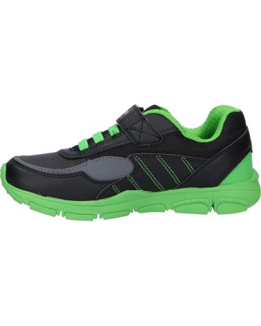 Zapatillas deporte pour Fille et Garçon GEOX J047NA 0FEFU J NEW TORQUE C0016 BLACK-GREEN