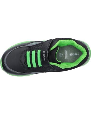 Zapatillas deporte pour Fille et Garçon GEOX J047NA 0FEFU J NEW TORQUE C0016 BLACK-GREEN