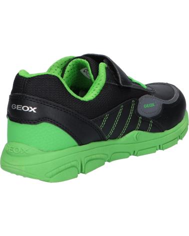Zapatillas deporte pour Fille et Garçon GEOX J047NA 0FEFU J NEW TORQUE C0016 BLACK-GREEN