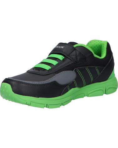 Zapatillas deporte pour Fille et Garçon GEOX J047NA 0FEFU J NEW TORQUE C0016 BLACK-GREEN