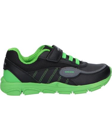 Scarpe sport per Bambina e Bambino GEOX J047NA 0FEFU J NEW TORQUE C0016 BLACK-GREEN