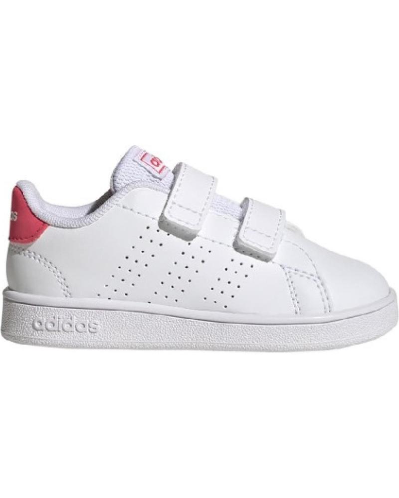 boy Zapatillas deporte ADIDAS DEPORTIVO VELCRO ADVANTAGE CF I BLANCO