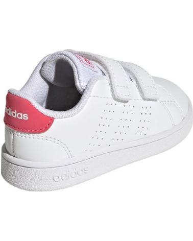 boy Zapatillas deporte ADIDAS DEPORTIVO VELCRO ADVANTAGE CF I BLANCO