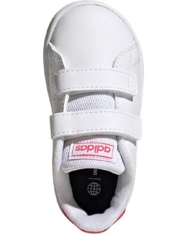 boy Zapatillas deporte ADIDAS DEPORTIVO VELCRO ADVANTAGE CF I BLANCO