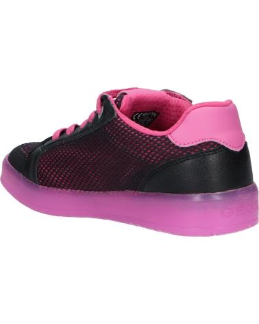Scarpe sport per Bambina GEOX J824HA 01454 J KOMMODOR C0922 BLACK-FUCHSIA