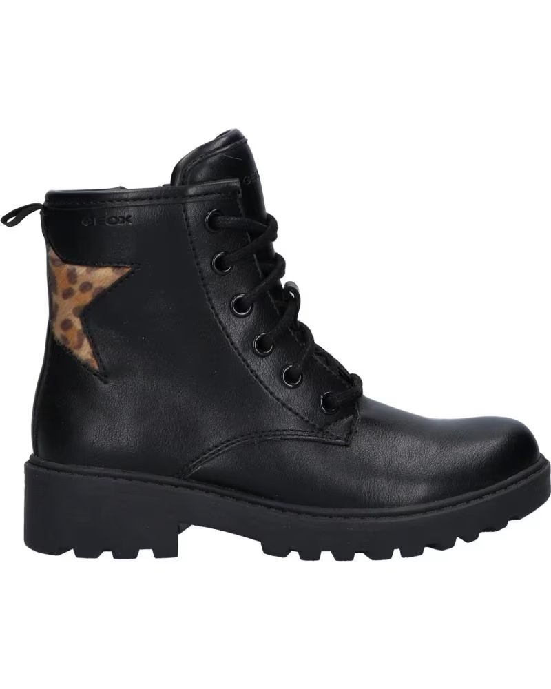 Stivali per Bambina GEOX J9420G 000BC J CASEY C9999 BLACK