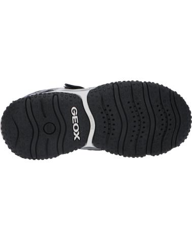 Sapatilhas de Menina e Menino GEOX J042VA 0CEFU J BALTIC B WPF C9233 BLACK-VIOLET