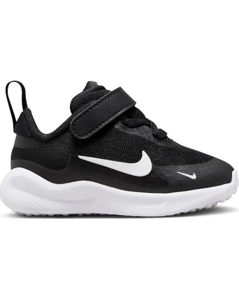 Sportschuhe für Mädchen und Junge NIKE ZAPATILLAS REVOLUTION 7 PARA BEBE EN COLOR NEGRO NEGRO