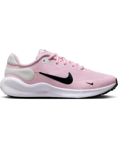 Zapatos de Niña y Niño NIKE ZAPATILLAS REVOLUTION 7 PARA NINOS UNISEX EN COLOR ROSA ROSA
