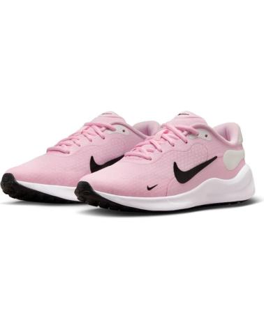 Zapatos de Niña y Niño NIKE ZAPATILLAS REVOLUTION 7 PARA NINOS UNISEX EN COLOR ROSA ROSA