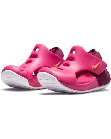 Zehansandalen für Mädchen NIKE SUNRAY PROTECT 3 ROSA