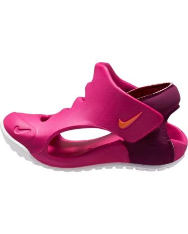 Zehansandalen für Mädchen NIKE SUNRAY PROTECT 3 ROSA