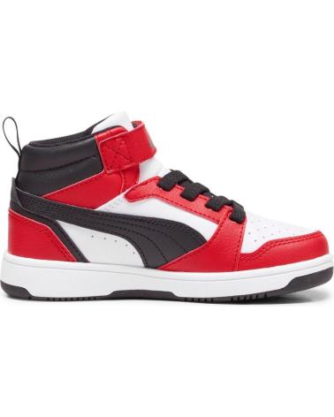 Sneaker für Mädchen und Junge PUMA REBOUND V6 MID AC PS 393832-03 VARIOS COLORES BLANCO