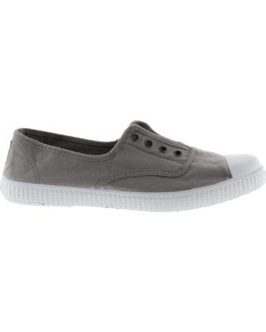Sportif pour Femme VICTORIA ZAPATILLA INGLESA DE LONA LAVADA GRIS