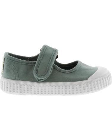 VICTORIA ZAPATILLAS LONA NINO 136605 VERDE