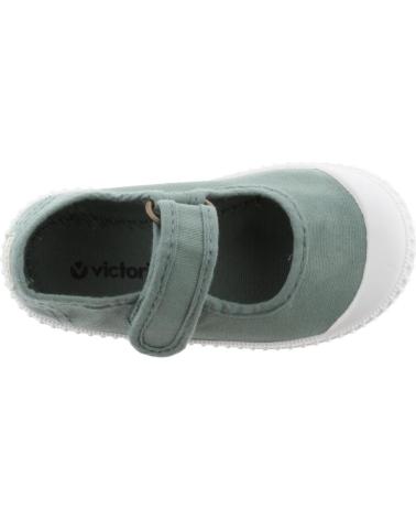 VICTORIA ZAPATILLAS LONA NINO 136605 VERDE