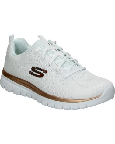 Zapatillas deporte de Mujer SKECHERS ZAPATILLA GRACEFUL GET CONNECTED 12615 WTRG BLANCO BLANCO