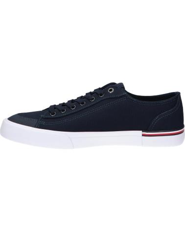 Scarpe sport per Uomo TOMMY HILFIGER FM0FM04954 CORPORATE VULC CANVAS DW5 DESERT SKY