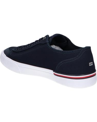 Scarpe sport per Uomo TOMMY HILFIGER FM0FM04954 CORPORATE VULC CANVAS DW5 DESERT SKY