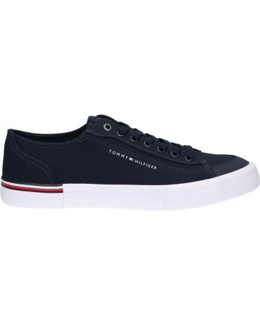 Scarpe sport per Uomo TOMMY HILFIGER FM0FM04954 CORPORATE VULC CANVAS DW5 DESERT SKY