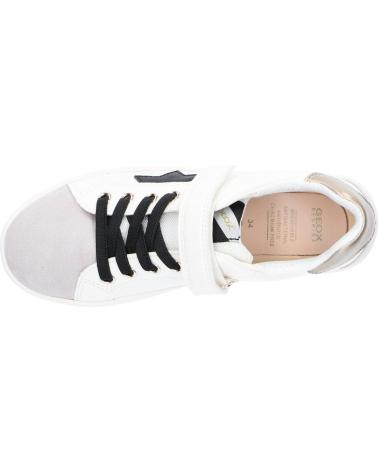 Deportivas de Niña GEOX J35DWA 08554 J SILENEX C0588 WHITE-PLATINUM