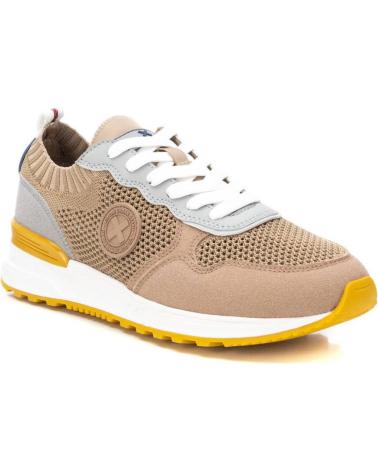 Zapatillas deporte de Hombre XTI 142842 TEXTIL BEIGE