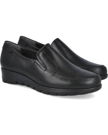 Schuhe für Damen PITILLOS 107 MOCASINES MUJER NEGRO