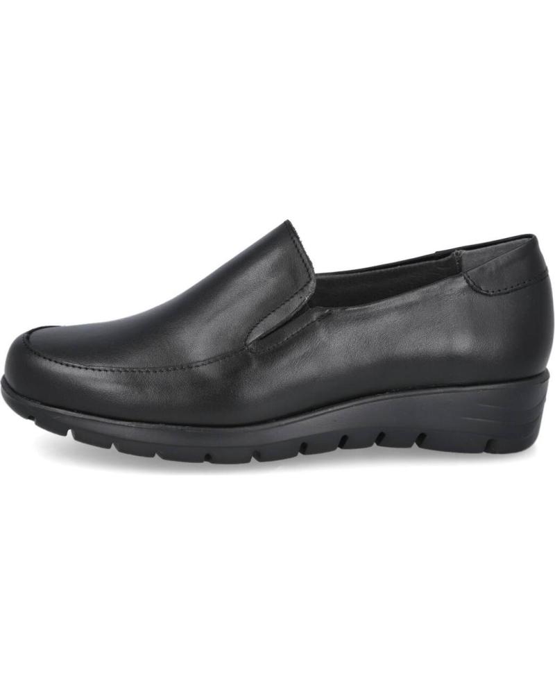 Schuhe für Damen PITILLOS 107 MOCASINES MUJER NEGRO