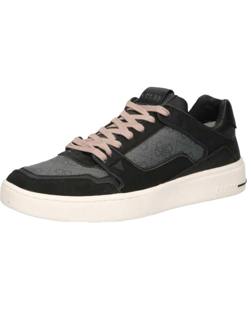 Zapatillas-Deporte-De-Hombre-GUESS-ZAPATILLAS-VERONA-BASKET-NEGRO