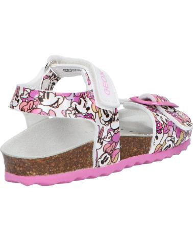 Sandales pour Fille geox B SANDAL CHALKI GIRL BLANCO