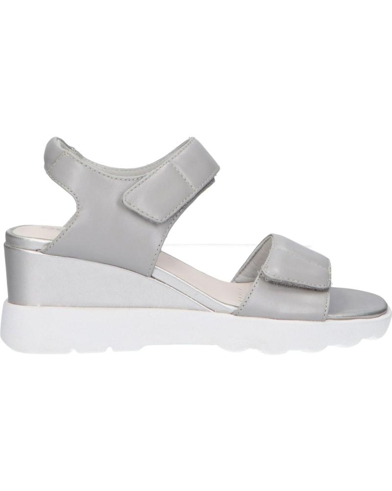 Sandali per Donna GEOX D35G0C 00085 D SPHERICA EC6 C1355 LT GREY-SILVER