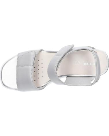 Sandali per Donna GEOX D35G0C 00085 D SPHERICA EC6 C1355 LT GREY-SILVER