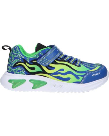 boy Trainers GEOX J35DZC 011CE J ASSISTER C4165 ROYAL-GREEN