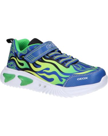 boy Trainers GEOX J35DZC 011CE J ASSISTER C4165 ROYAL-GREEN
