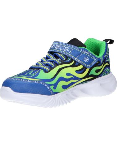 boy Trainers GEOX J35DZC 011CE J ASSISTER C4165 ROYAL-GREEN