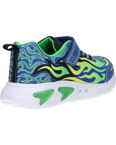boy Trainers GEOX J35DZC 011CE J ASSISTER C4165 ROYAL-GREEN