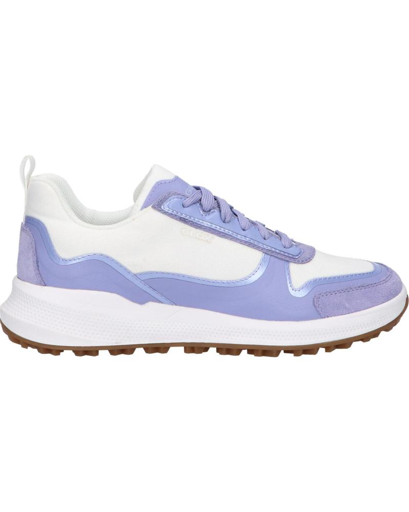 Deportivas de Mujer y Niña GEOX D35FXB 09J11 D PG1X C8260 LT VIOLET-WHITE