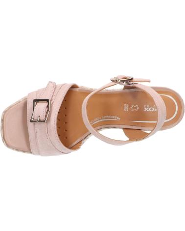 Zapatos de cuña für Damen GEOX D35UYC 00022 D PANAREA C8156 NUDE