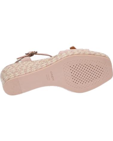 Zapatos de cuña für Damen GEOX D35UYC 00022 D PANAREA C8156 NUDE