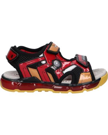 Sandali per Bambino GEOX J350QB 014CE J SANDAL ANDROID C0048 BLACK-RED