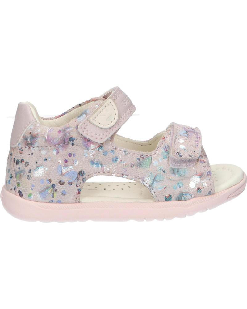Sandalias de Niña GEOX B254WA 007BC B SANDAL MACCHIA C8172 LT ROSE