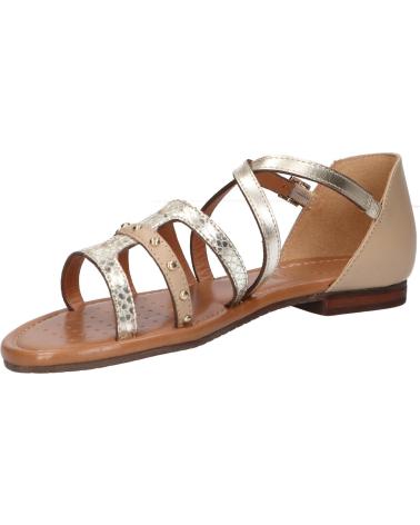 Sandali per Donna e Bambina GEOX D25LXV 043N9 D SOZY CH62L LT TAUPE-LT GOLD
