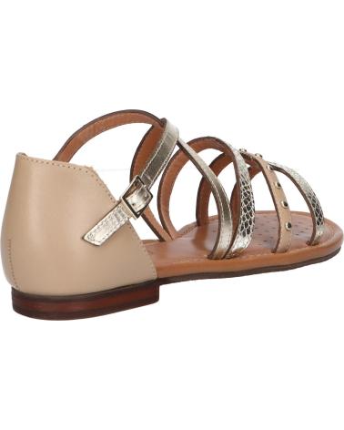Sandali per Donna e Bambina GEOX D25LXV 043N9 D SOZY CH62L LT TAUPE-LT GOLD