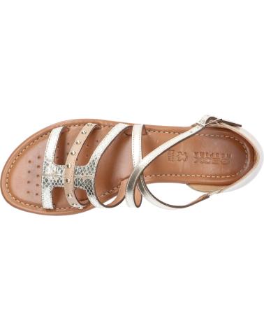 Sandali per Donna e Bambina GEOX D25LXV 043N9 D SOZY CH62L LT TAUPE-LT GOLD
