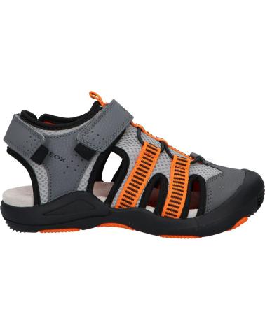 Sandalias de Niño GEOX J15E1A 014CE JR SANDAL KYLE C0036 GREY-ORANGE