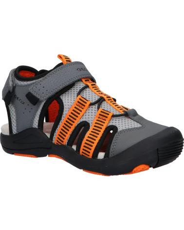 Sandalias de Niño GEOX J15E1A 014CE JR SANDAL KYLE C0036 GREY-ORANGE