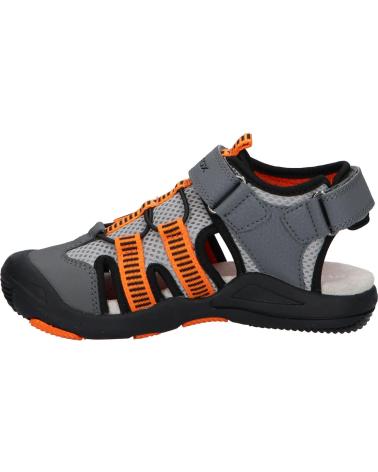 Sandalias de Niño GEOX J15E1A 014CE JR SANDAL KYLE C0036 GREY-ORANGE