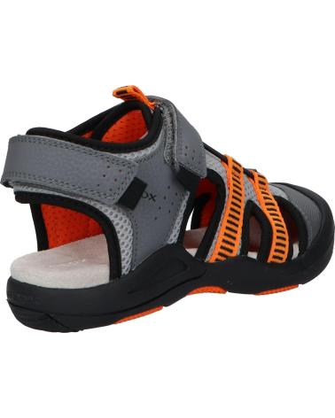 Sandalias de Niño GEOX J15E1A 014CE JR SANDAL KYLE C0036 GREY-ORANGE