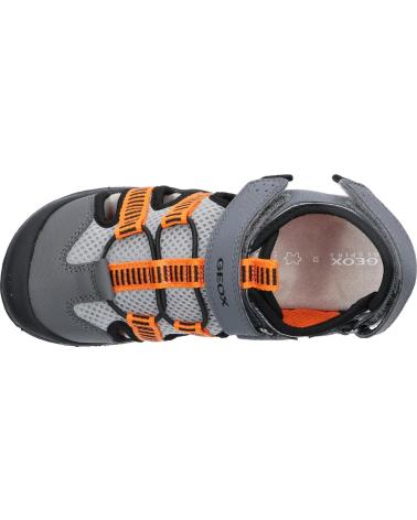 Sandalias de Niño GEOX J15E1A 014CE JR SANDAL KYLE C0036 GREY-ORANGE