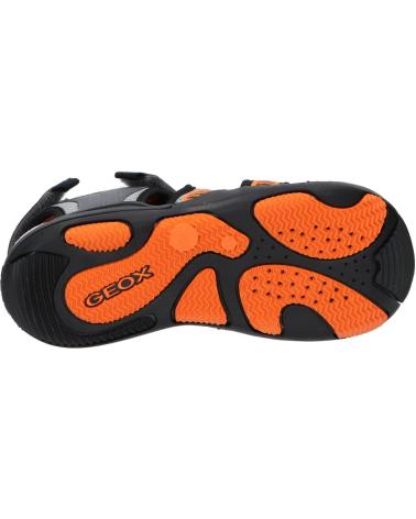 Sandalias de Niño GEOX J15E1A 014CE JR SANDAL KYLE C0036 GREY-ORANGE